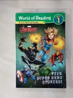 【書寶二手書T1／少年童書_JLT】WORLD OF READING: FIVE SUPER HERO STORIES!_MARVEL PRESS BOOK GROUP