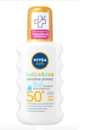 NIVEA Sun Babies & Kids Sensitive Protect Spray UVA/UVB Filter 200 ml