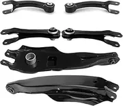 5090120AA 5090041AB 5090110AA Suspension Control Arm Kit, Rear Lower Upper Link Arm Left&Right for Jeep Cherokee 2014-2022 and for Chrysler 200 2015-2017, RK643174 RK643129 RK643161