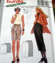 * LOVELY SKIRTS BURDA Sewing Pattern Sizes 8-10-12-14-16-18 UNCUT