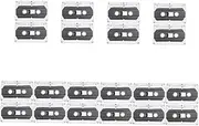 CIYODO 20 Pcs Blank Cassette Cassette Tape Low Noise Surface for Music Recording