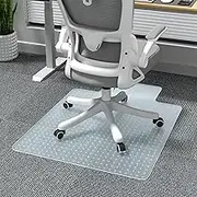 Office Chair Mat for Carpeted Floors CM,Chair Mat for Low Pile Carpet Floors, Chair Mat Office Home Gaming Chair Mat,48 X 36 inches Office Carpeted Floor Mats for Computer Home Chair