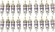 Cechoayuu 20pcs Car Air Conditioning Valve Core, Air Conditioning Valve Stem Core Replacement Kit for Benz