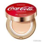 Coca-Cola × THE FACE SHOP Cotton Fit Water Cushion SPF50+ PA+++ 15g