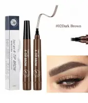 5 Pieces Microblading Tattoo Eyebrow Ink Pen Long Lasting Eye Brow Pencil 3D