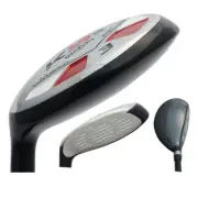 Left Handed - Majek Golf Senior Men's #3 Hybrid Senior Flex Club, Arthritic Grip