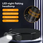 USB Rechargeable Headlamp Waterproof LED Headlight Head Torch Lamp 180° Rotation