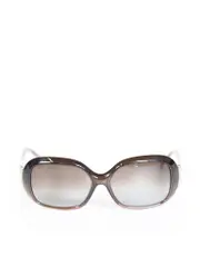 Brown Rectangle Gradient Sunglasses