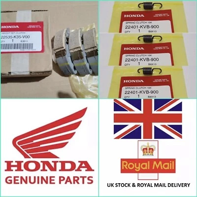 Genuine Honda Old PCX 2010-2020 All Years Weight Set Clutch Shoes + Springs