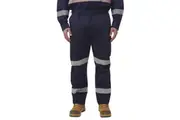 King Gee Mens Originals Stretch Taped Biomotion Cargo Work Pants K53018 - Navy