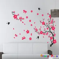 在飛比找蝦皮商城優惠-【橘果設計】梅花 壁貼 牆貼 壁紙 DIY組合裝飾佈置