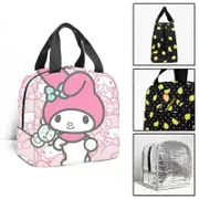 c1033 Kawaii Sanrio My Melody Kids School Insulated Lunch Bag Thermal Cooler Tote Food Children Printed Handbag tbd1033