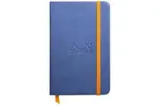 Rhodia Rhodiarama Hardcover Notebook Pocket Lined Sapphire