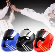 Boxing Headgear Head Gear Full Face Protection Guard for Karate Sparring Mma