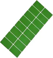 16 pcs Tablecloth Repair Stickers | Billiard Cloth Repair Table Cloth Snookers Patch,Precise Marking Dots Snookers Patch Easy Pool Table Felt Replacement Tool (Rectangle)