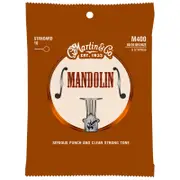 Martin Guitar M400 Mandolin Strings 80/20 Bronze Light Gauge