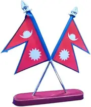 Generic Nepali Flag Car Dashboard