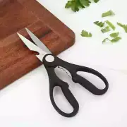 Mainstays Stainless Steel Utility Scissors Kitchen Shears with Black Grip