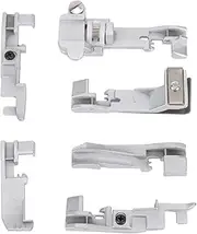 Overlock Machine Presser Foot 6 Pieces Presser Foot Set Multi-Function Excellent Craftsmanship for Women