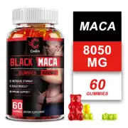 Black Maca 8050mg - Tribulus - Men's Testosterone Booster, Energy & Endurance