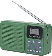 Emergency Radio with Solar Power,3W Stereo Bluetooth Speaker Weather Radio,USB Music Playback Digital Radio for Home and Emergency
