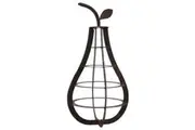 Willow & Silk Rustic Metal Pear Fruit Home Decor Table Ornament/Art 30cm