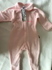 Baby Girls Bonds WONDERSUIT Pink terry towelling size 00