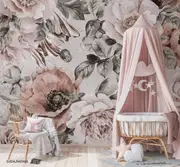 Poppy Flowers Removable Wall Mural BT80
