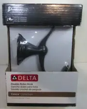 Delta "Celice" Double Robe Hook - Venetian Bronze - 70535-RB - NEW