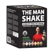 The Man Shake Meal Replacement Variety Pack - 14 pack