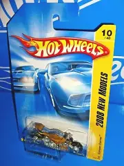 Hot Wheels 2008 New Models #10 Canyon Carver Mtflk Gold