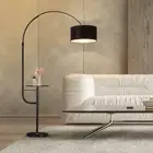 Arc LED Floor Lamp Floor Light Standing Reading Light with Adjustable Storage...