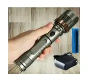 Rechargeable 990000LM LED Flashlight Super Bright Torch Zoomable
