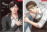 [LEZHIN] BJ Alex Manga English version (Vol. 5~6) [SET] by Mingwa (paperback)