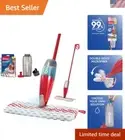 ProMist MAX Microfiber Spray Mop Removes 99% of Bacteria with just Water, Fea...