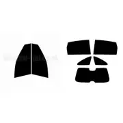 For Honda CR-V 5-door 2007-11 Full Pre Cut Window Tint Kit Front & Rear Film