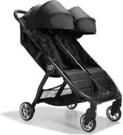 Baby Jogger Australia City Tour 2 Double Stroller (Pitch Black) - Prams & Stroll
