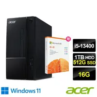 在飛比找momo購物網優惠-【Acer 宏碁】微軟M365組★i5十核電腦(Aspire