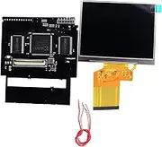 Obokidlyamor Upgrade edition (V3.1) LCD HD Screen Mod kit for Sega Game Gear;New Backlight Board Replacement for Sega Game Gear handheld Consoles