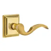 Emtek Cortina Door Lever Passage Set Wilshire Rosette French Antique