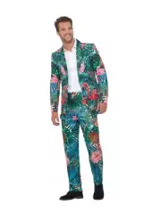 Hawaiian Tropical Flamingo Suit