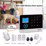 Wifi 4G Tuya Alarm System With Motion Sensor IP Camera Wireless Smart Home Alexa