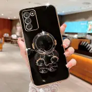 Astronaut Holder Phone Case For Samsung Galaxy A03s