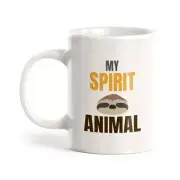 My Spirit Animal 11oz Plastic or Ceramic Coffee Mug | Witty Funny Coffee Cups
