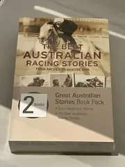 Brand New Sealed Great Australian Stories Book Pack - 2 Books Racing Stories &