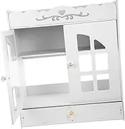 KONTONTY Over-The-Toilet Storage Wall Mount Cabinet for Bathroom Floating Shelves for Wall Decor Storage Makeup Shelf Organizer for Wall