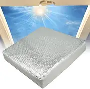 RV Skylight Cover, Waterproof RV Vent Insulator with Reflective Surfaces Foldable Campers Skylight Cover Ventilation Accessory For Motorhome Trailer Caravan