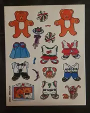 scratch and sniff stickers NEW Rootbeer Scent Bears Dress Up