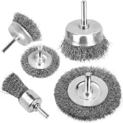 Wire Brush for Drill, Wire Wheel Brush Cup Set, Wire Wheel for Drill 0.012