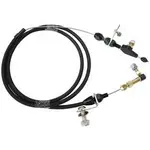 Aeroflow Kickdown Powerglide Cable Black Finish - AF72-7002BLK